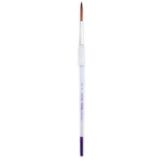 SG75SL-6 - Soft-Grip™ Standard Handle Synthetic Sable Script Brush - 6