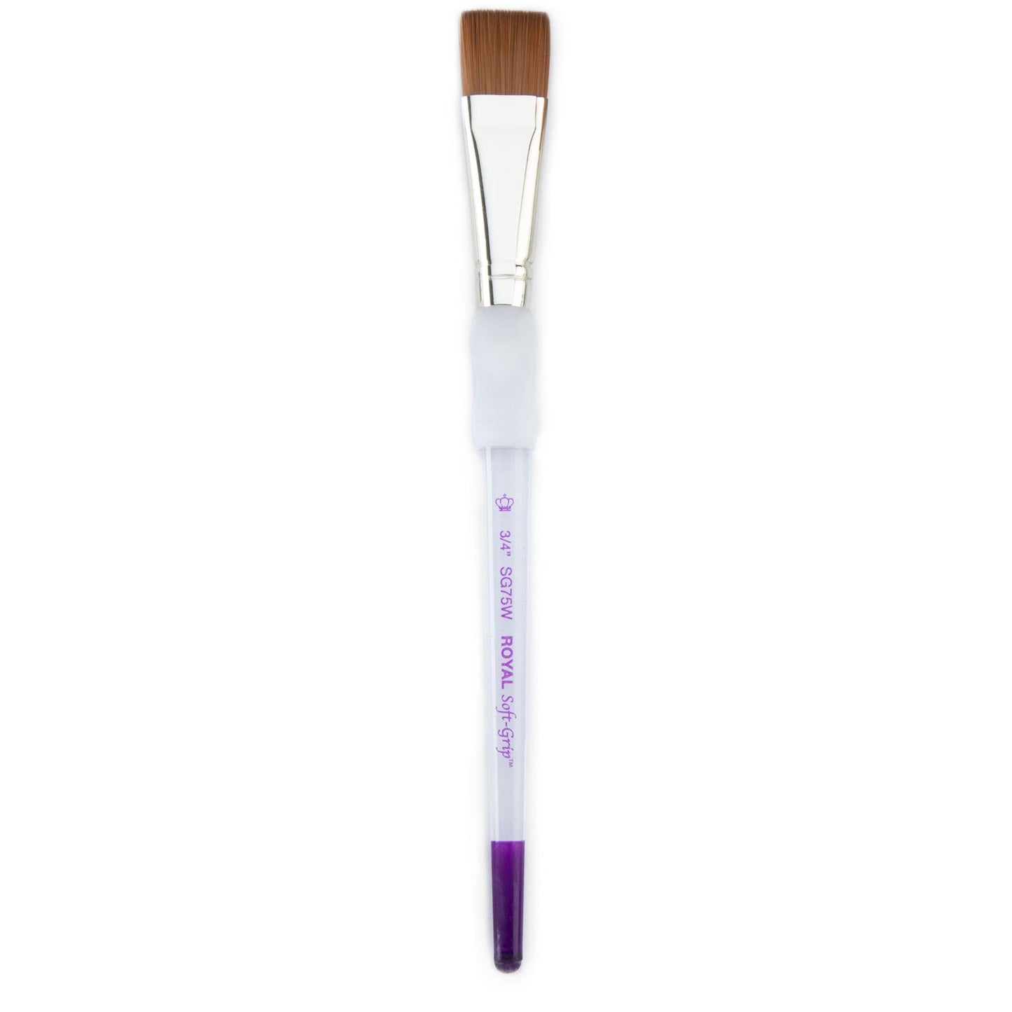 SG75W-3/4" - Soft-Grip™ Standard Handle Synthetic Sable Wash Brush - 3/4"