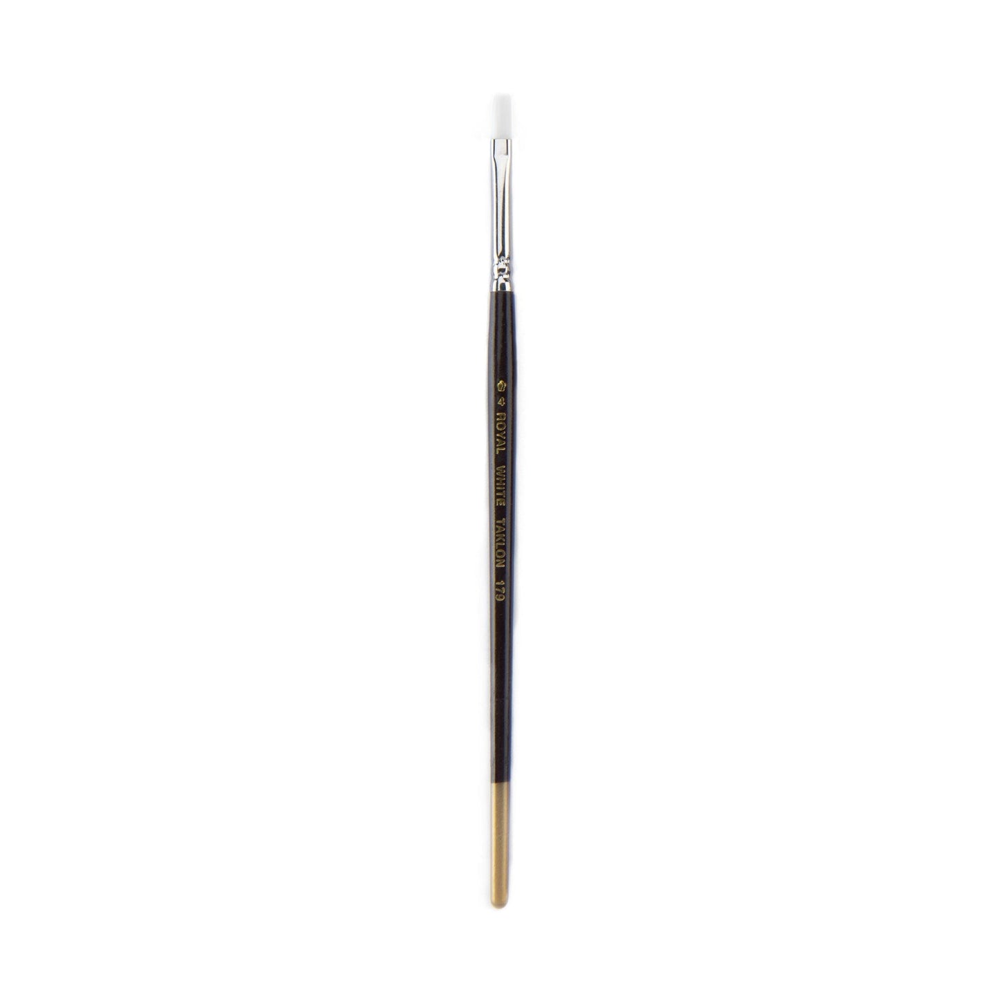 R179-4 - White Taklon™ Filbert Brush Size 4