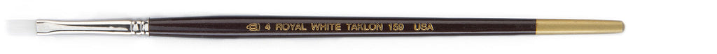 White Taklon™ Flat Shader Brush full size horizontal