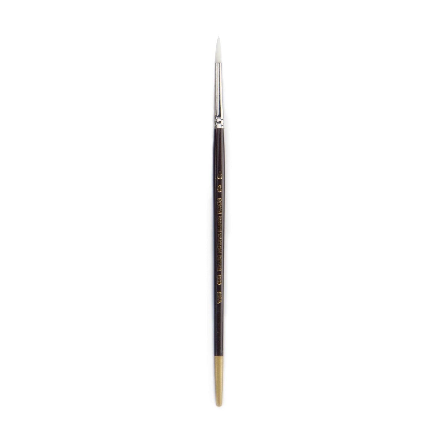 R259-4 - White Taklon™ Detail Round Brush Size 4