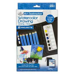 20 Piece Royal Brush AIS-101 Art Instructor Sketching Set