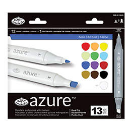 Raw Materials Art Supplies - 🤤 Craving some savings? You're in luck 🍀 Azure  Marker Sets by Royal Brush, ON SALE at 30% OFF❣️Each Azure Marker Set is  curated to consist of