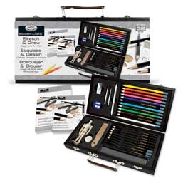 Royal & Langnickel Essentials Sketch & Draw Beginners Art Set 