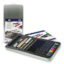 Royal & Langnickel Essentials Mini Art Set, Charcoal (10pc) in Vancouver  Canada - Turaco