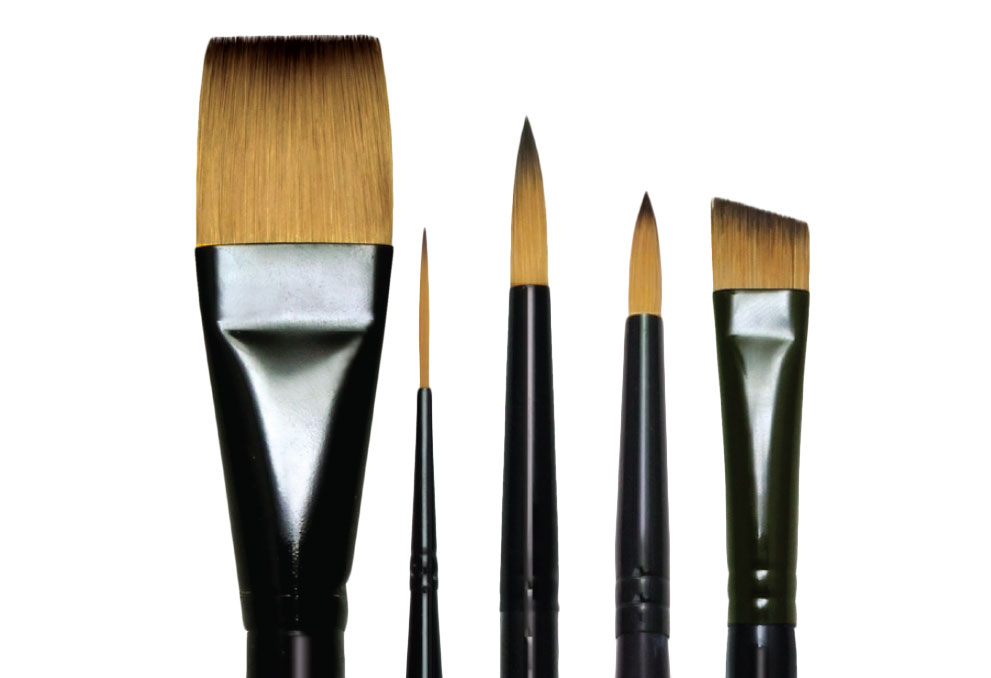 Majestic Mini Angle Shadier Acrylic and Oil Brushes 