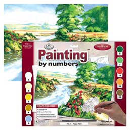 Royal & Langnickel Painting by Numbers Adult Large Art Activity Kit, Queen  Departs