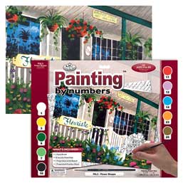 Royal & Langnickel Painting by Numbers Adult Large Art Activity Kit, Queen  Departs