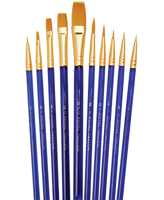 Royal Brush Kit de Crayons de Couleur par numéro Multicolore. 
